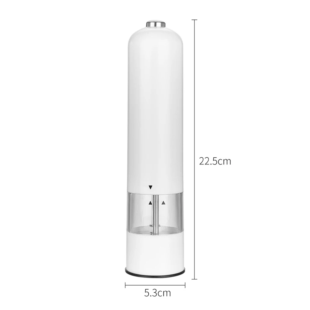 

Electric Automatic Mill Pepper and Salt Grinder Light Peper Spice Grain Mills Porcelain Grinding Core Kitchen Grinding Tools