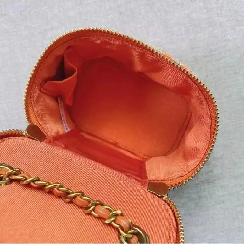 

Straw And Real Leather Chain Cosmetic Bag Women's Luxury Brand Designer Straw Bag Lady 2021 Style Small Shoulder Raffia Box Bag