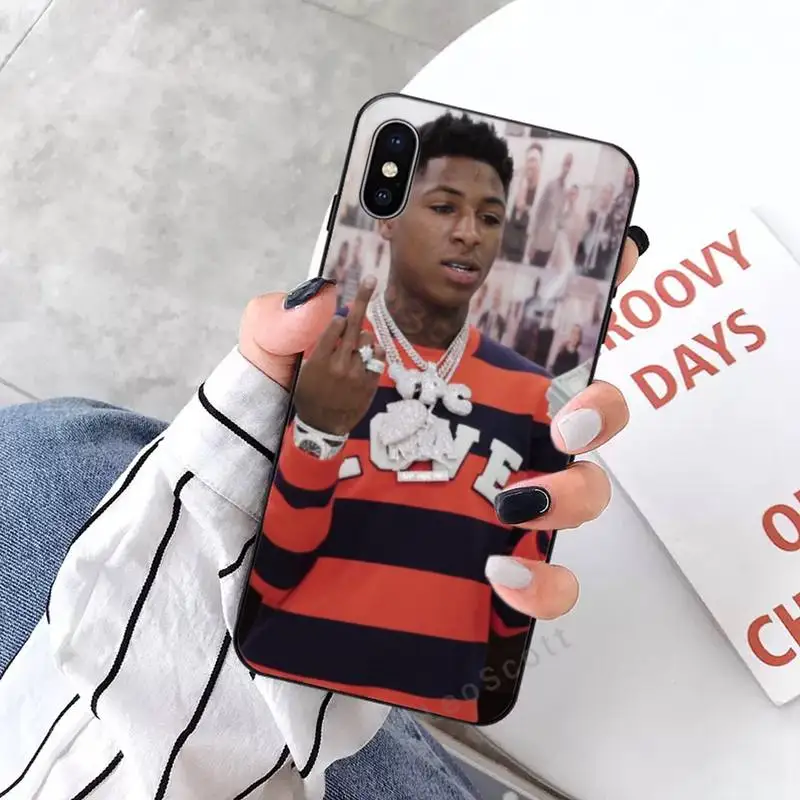 

TOPLBPCS Youngboy Phone Case for iPhone 11 12 mini pro XS MAX 8 7 6 6S Plus X 5S SE 2020 XR