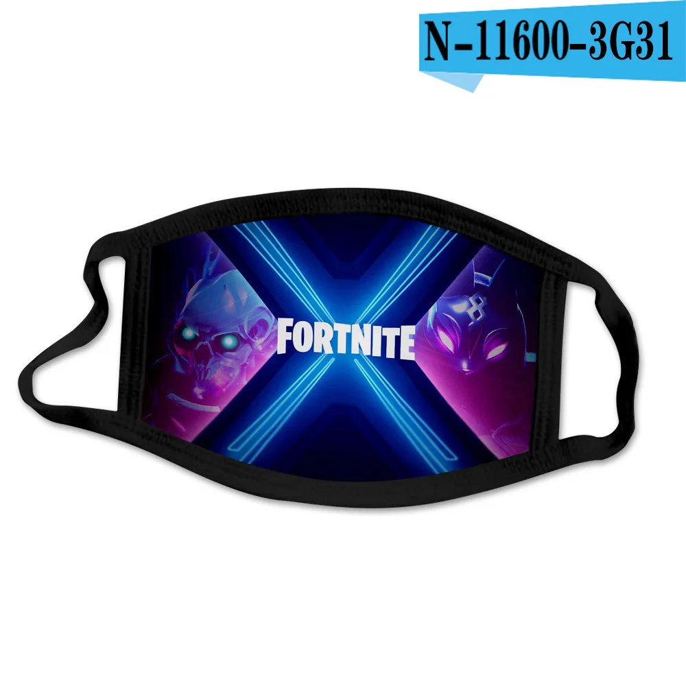 Fortnite для взрослых и детей маски хлопковая маска дышащая стираемые многоразового