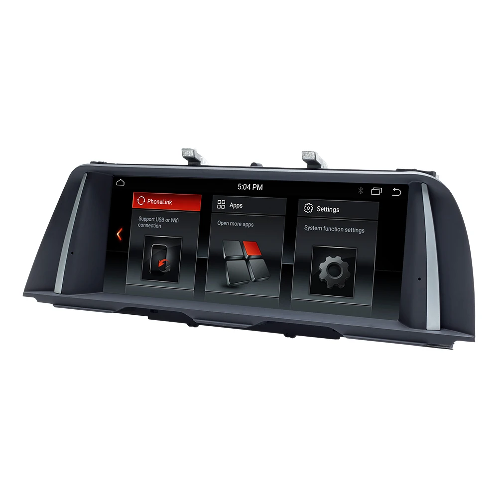 Автомагнитола Uckazy 2 din Android 11 для BMW 5 серии F10 F11 2010-2016 CIC NBT мультимедийный
