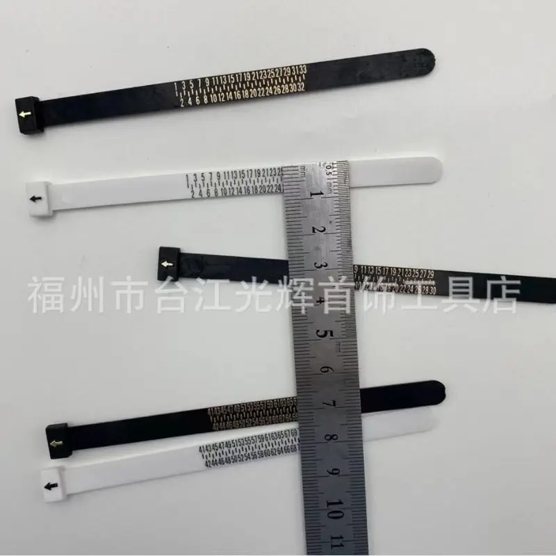 

Ring Strip Ring Sizer Finger Measuring Gauge 100PCS/Pack