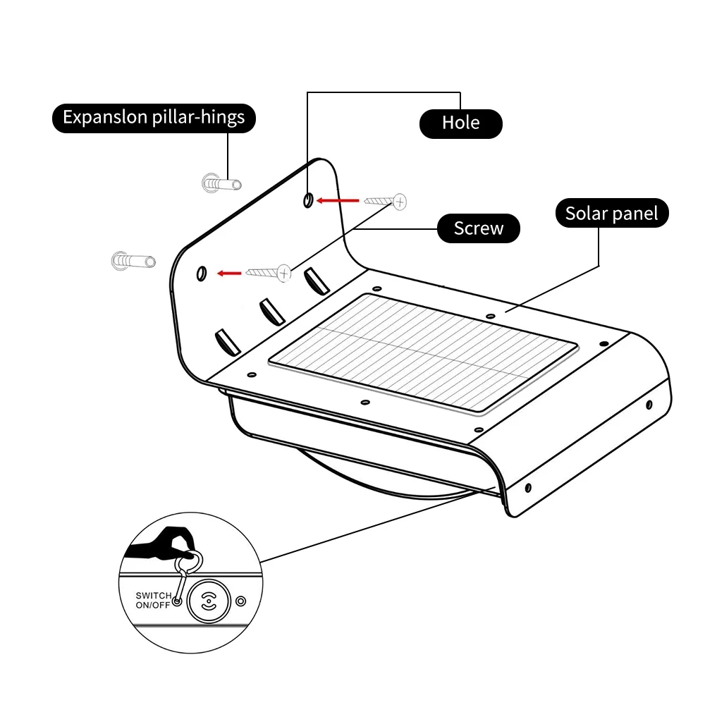 1/2 шт 16 СИД Солнечная лампа энергия энергии ПИР Инфракрасный датчик движения
