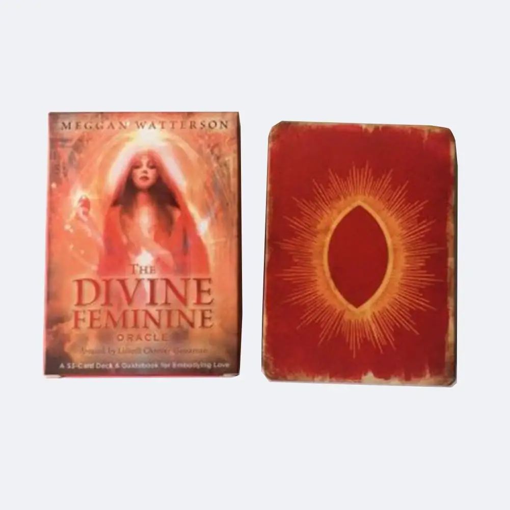 53 шт Божественная женственность карт Таро Oracle палубе Настольная игра для