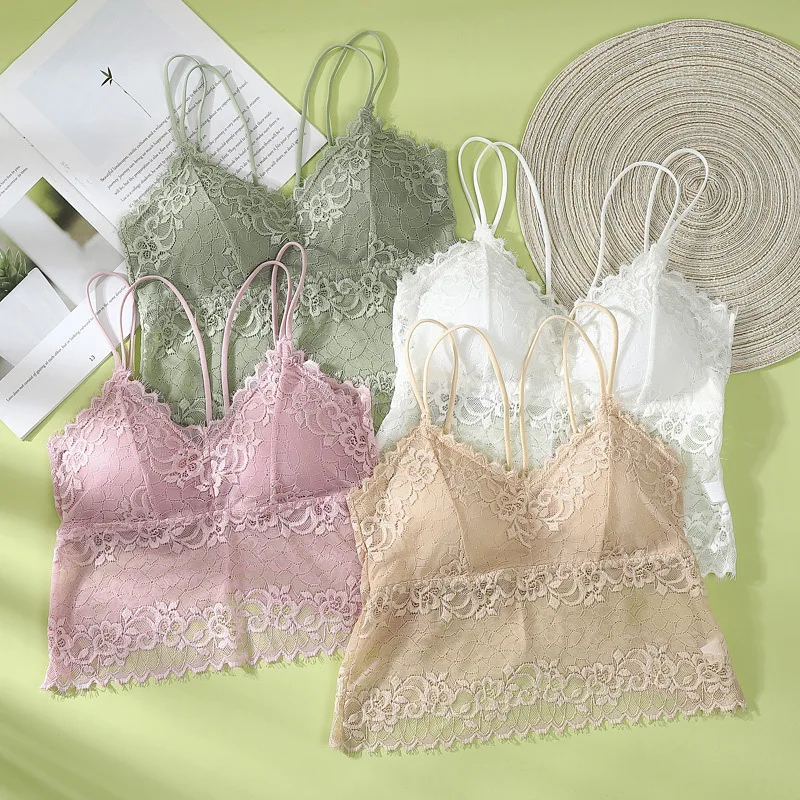

Женские бюстгальтеры с мягкими чашечками Gobetter, модный бесшовный бюстгальтер пуш-ап, женское нижнее белье, кружевные короткие топы, нижнее белье, бюстгальтер