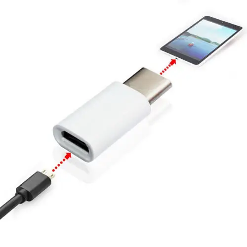 USB 3.1 Type-C Male to Micro Female USB-C Cable Adapter Type C Converter For Macbook Nokia N1 ChromeBook Nexus 5X 6P ADT778 | Мобильные