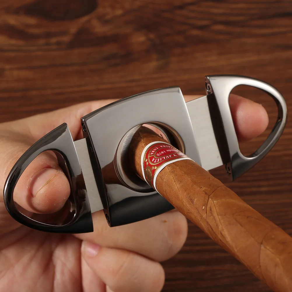 COHIBA зажигалка резак набор ветрозащитные карманные зажигалки для сигар 4 фонарь