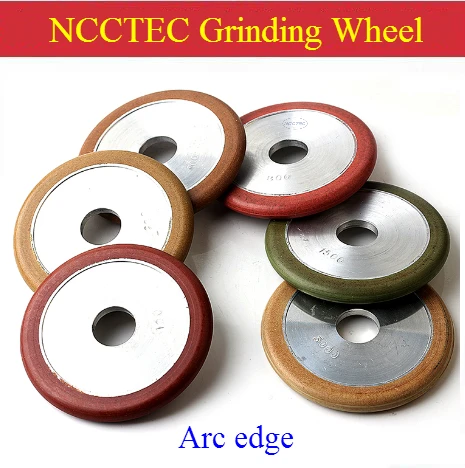 4'' 5'' 6'' inches Diamond Flat Grinding Wheel with Arc Edge PH | 100 125 150mm Diamond Resin Bond grooved wheel R2 R3 R4 R5