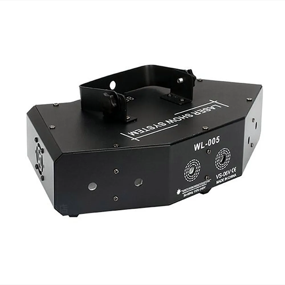Лазерный светильник RGB праздничный сценический DMX с 6 глазами для дискотек