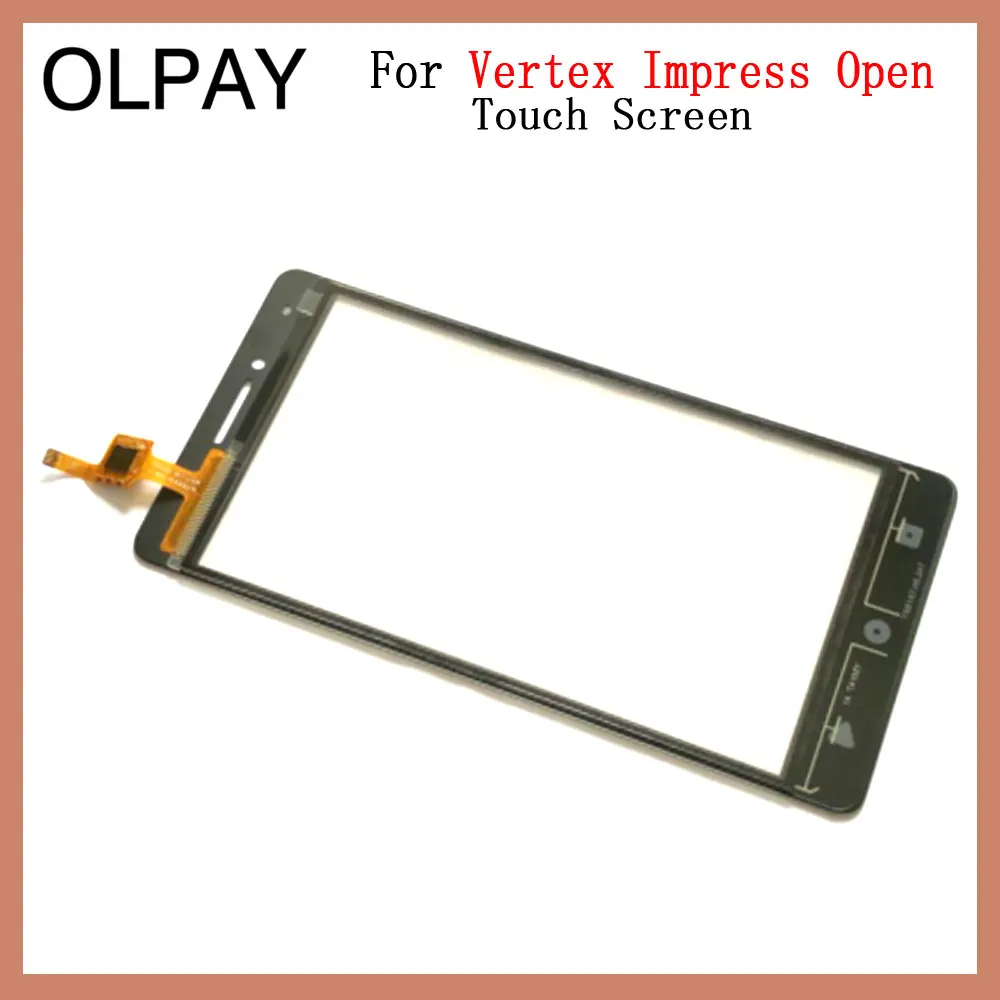 Мобильный телефон Сенсорный экран дигитайзер для Vertex Impress Open 5," дюймовый Сенсорный экран с сенсорным экраном дигитайзер Панель Стекло Инструменты для ремонта