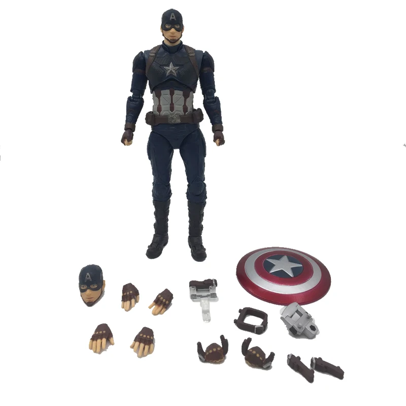 6 дюймов SHF Мстители эндгейм Капитан Америка фигурка модель игрушка; подарок
