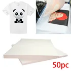 50 шт. Печать на футболках на термотрансферной бумаге легсветильник ткань процесс