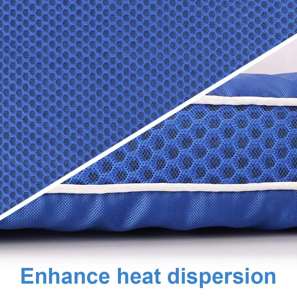 Летний охлаждающий коврик для собак дышащая моющаяся подушка кровати