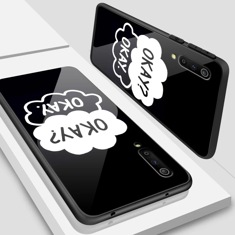 W134 Чехол для телефона для samsung Galaxy A10 A20 A30 A40 A50 A6S A70 A8S A80 A90 закаленное Стекло крышка J4Plus M10 M20 M30 Note9 защитный чехол - Цвет: W134