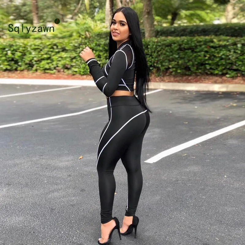 Женская спортивная одежда бесшовные леггинсы и сетчатые Лоскутные укороченные