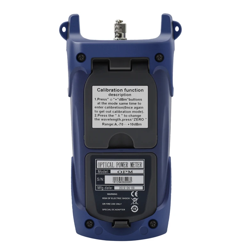 YOUYSI оптический Мощность метр + красный светильник Ручка 1 мВт 10MV 20W 30 50 FTTH