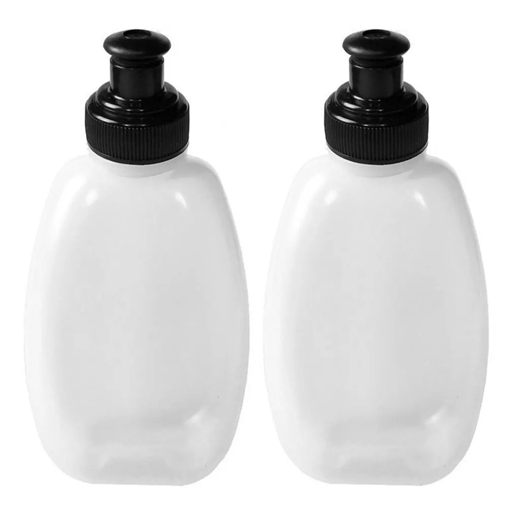 

2PCS Sports Bottle Sports Water Kettle Drinking Water Portable For Gym Camping Cycling Running Climbing 250ml White Water Bottle