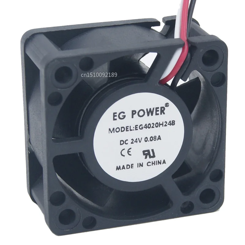 

For EG POWER 4CM 4020 24V EG4020H24B Three-Wire Double Ball Cooling Fan Industrial Fan