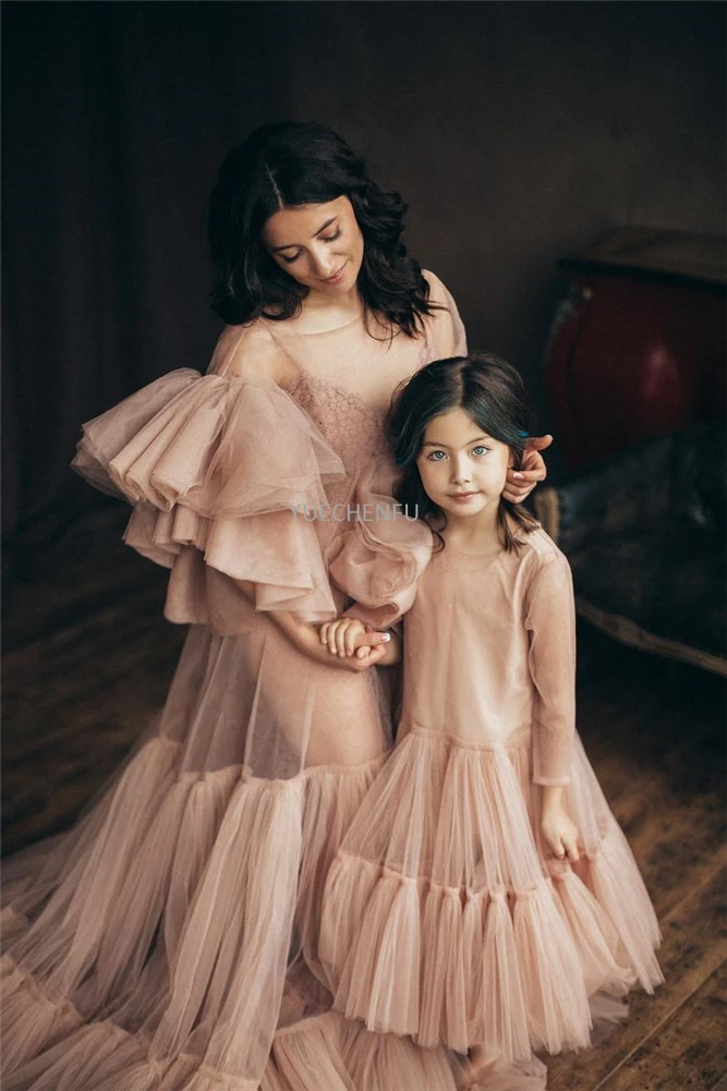 

Womens Maternity Robe Tulle Chiffon Bridal Bathrobe Off The Shoulder Ruffle Party Dresses Beach Maxi Wedding Scarf Pajamas
