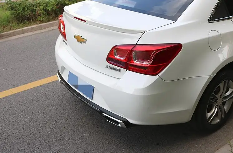 Для Cruze Body kit спойлер 2015-2016 для Chevrolet ABS задний передний бампер диффузор защитные