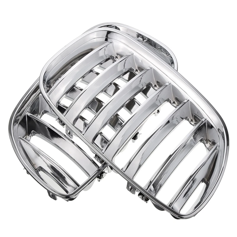 Автомобиль Хром передний Впускной почек Решетки Решетка для BMW E53 X5 2000 2001 2002