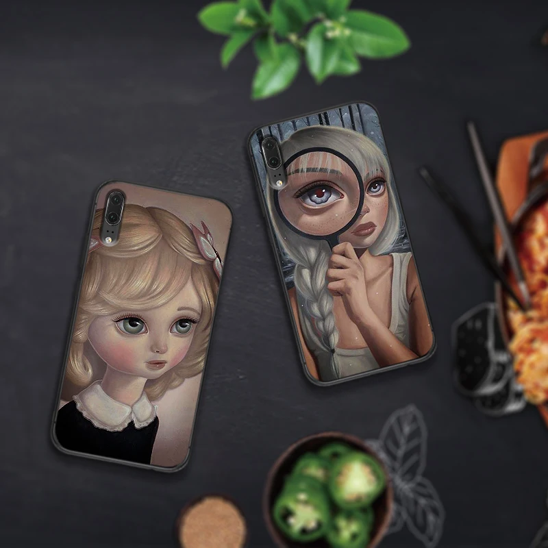 Бабочка и чехол для девушек HuaweiY9 Prime 2019 Коврики 10 20 Pro Nova2 3 4 Lite Nova 2i 3i 5i Y6 Y7 2018 Coque |