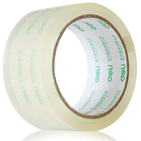 

1PC Deli 30322 60mm 45M Packing Tape Tape Sealing Tape Transparent Wide Tape High Viscosity