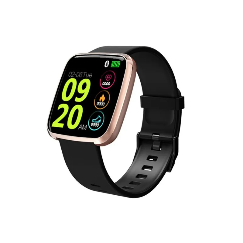 

Hot Smart Bracelet Fitness Track Blood Pressure Sleep Monitoring IP67 Waterproof Watch With 1.3 Inch TFT Color Screen