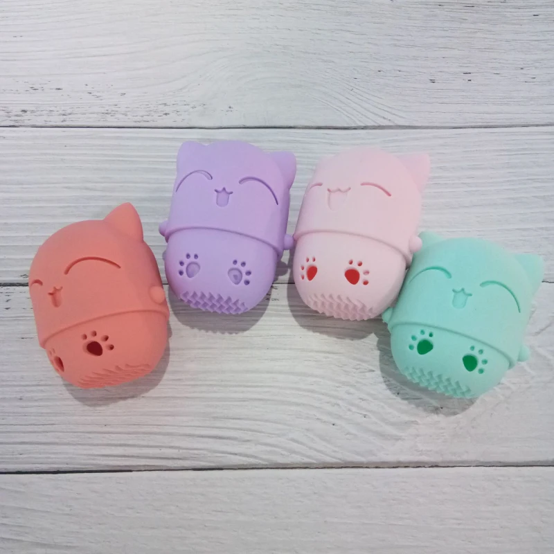 Новинка 1 шт. Пылезащитный мини Силиконовый ящик для хранения косметический