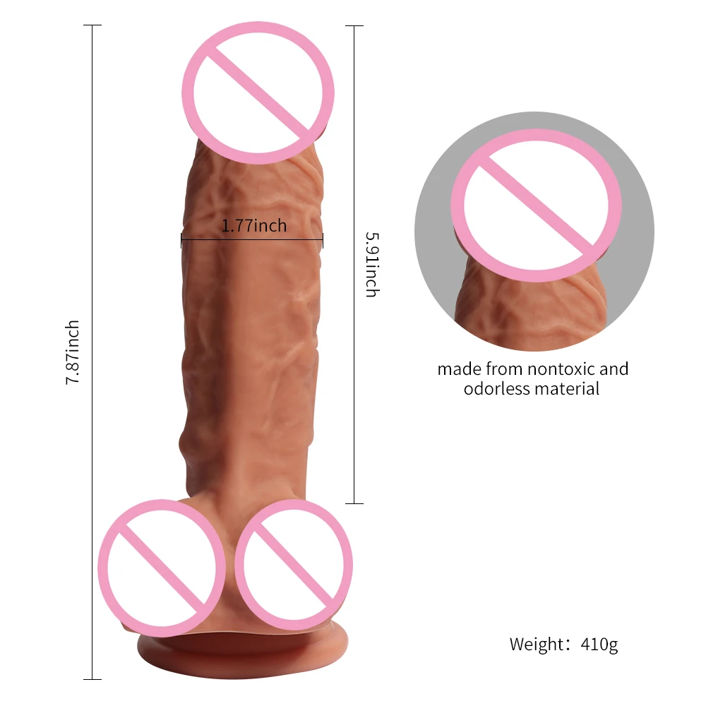 21*4 5 см Огромный дилдо кожу Реалистичная мягкий пенис утешение вибратор