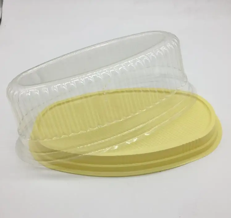 200 шт. контейнер для сырного торта пластиковая прозрачная коробка свадебного