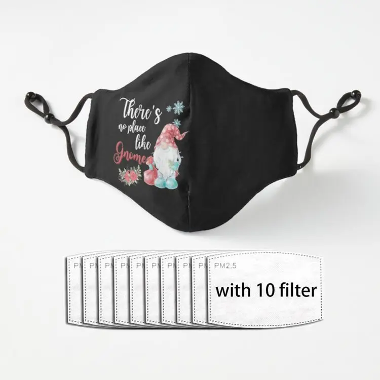 

Маска моющаяся многоразовая с фильтрами для лица, для мужчин и женщин