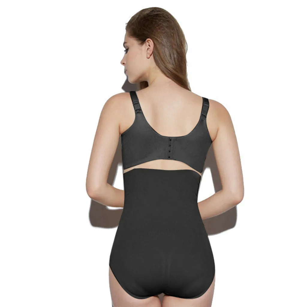 Бесшовное женское корректирующее белье с высокой талией живот для похудения