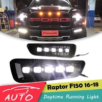 led drl for ford f150 f 150 raptor 2016 2017 2018 daytime running light fog driving lamp