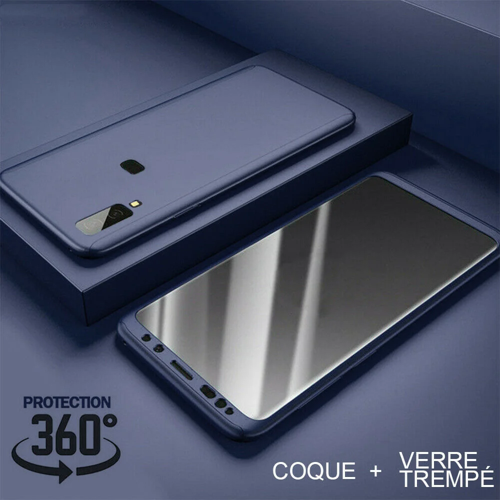 

ForForEtui Coque intgrale 360 Samsung A10/A20e/A40/A50 +