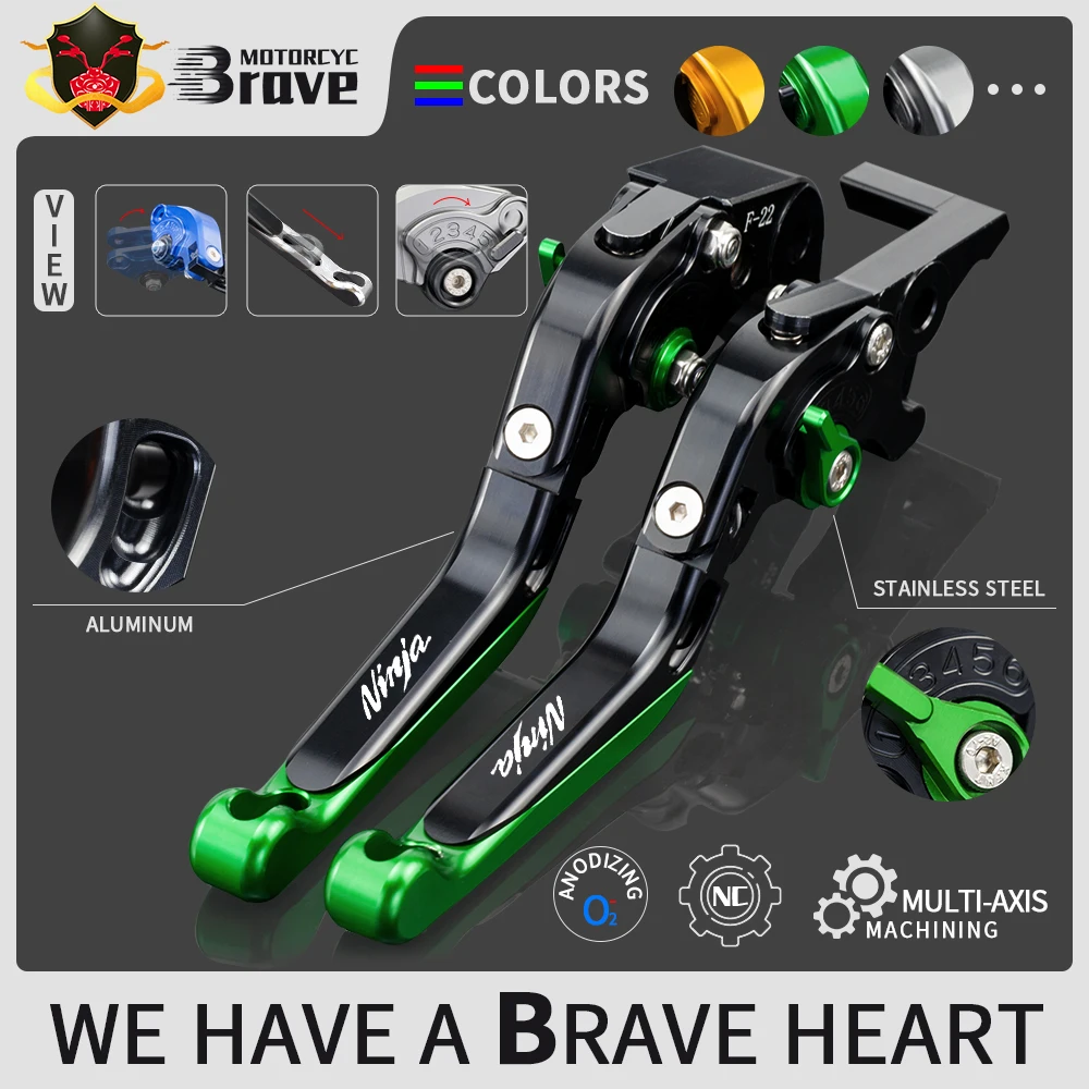 

For Kawasaki Z1000SX/NINJA 1000/Tourer 2017 2018 2019 Z1000 SX NINJA1000 Motorcycle brake lever Adjustable Brake Clutch Levers