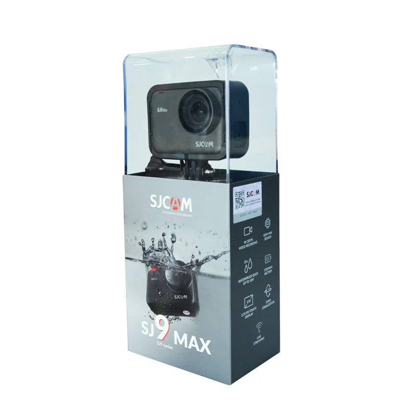 Экшн камера SJCAM SJ9 Max 3 оси гироскоп/EIS 4 k30fps Wi Fi удаленная Novatek NT96683 потоковое видео