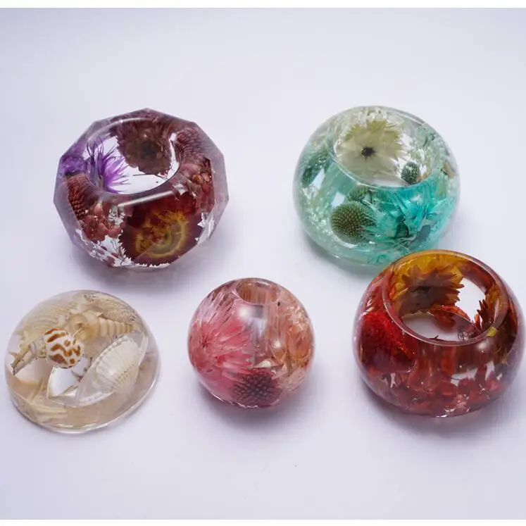 DIY Crystal Epoxy Mold Pen Inkwell Storage Insert Pendulum Table Decoration Creative Silicone | Украшения и аксессуары