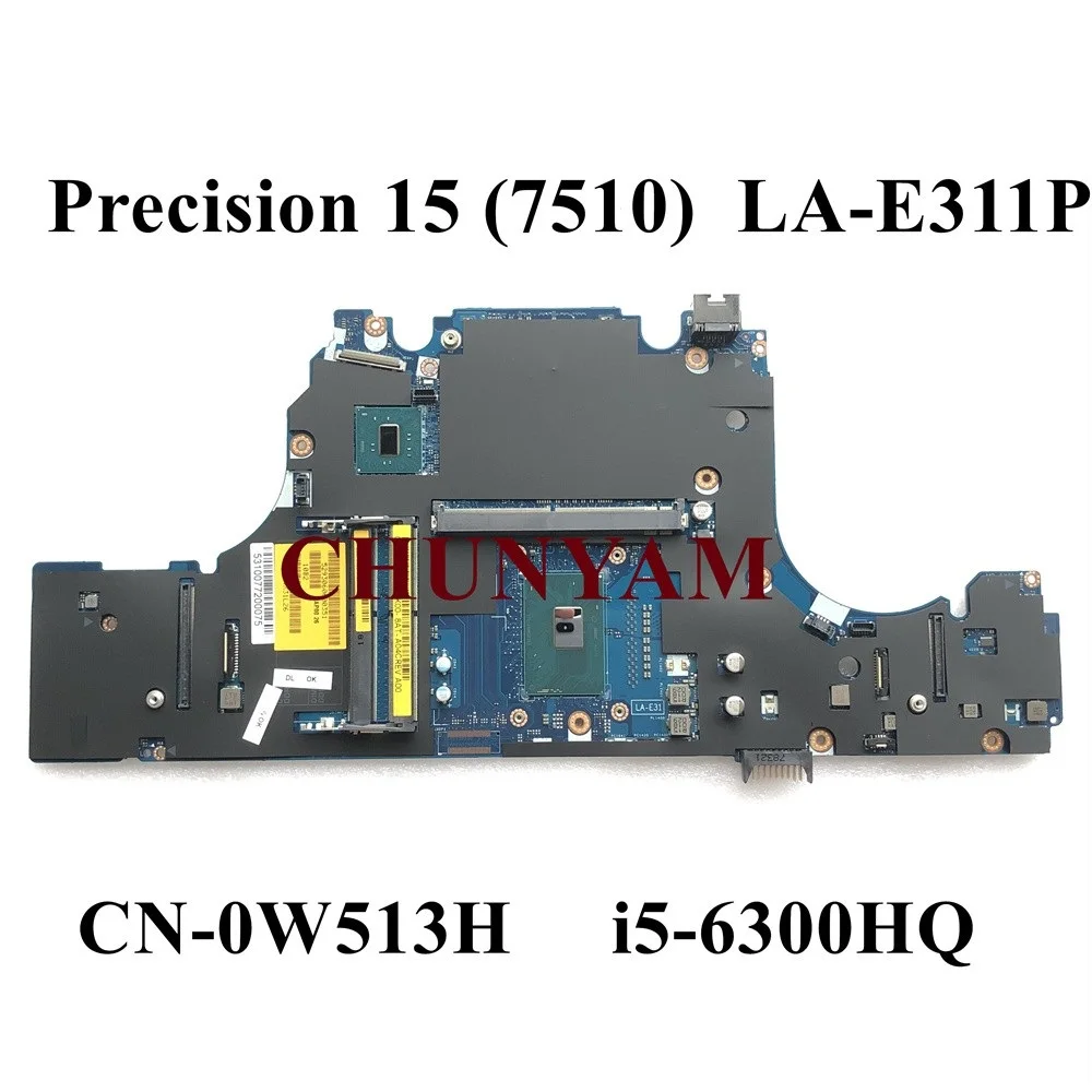 Новая планшетофон для ноутбука dell Precision 15 7510 M7510 материнская плата W513H | Компьютеры
