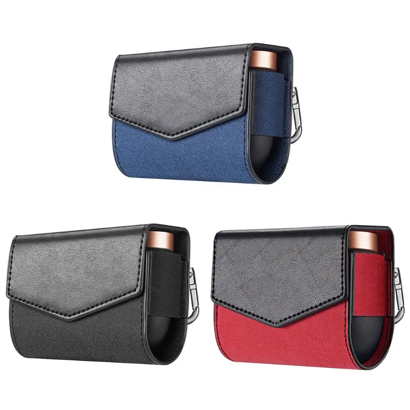 

Portable Earphone Case Leather Protective Cover Storage Bag for So-ny WF-1000XM3