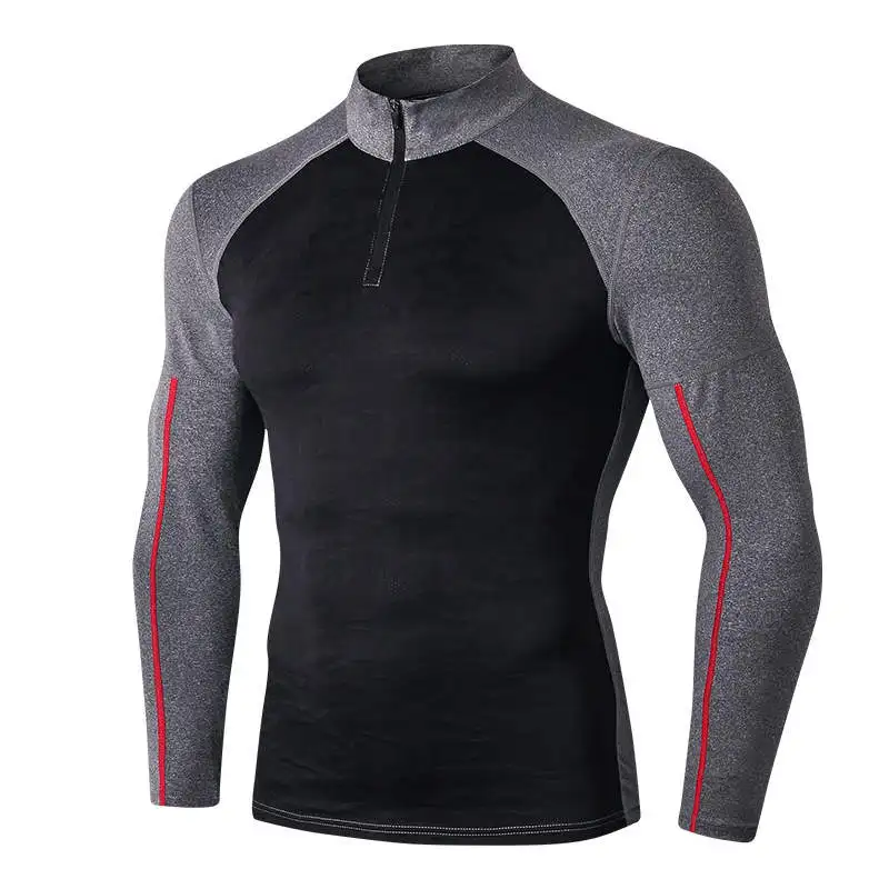 

Men Thermal Underwear Spring Autumn Winter Thermo Long Sleeve Johns For Male Fitness T Shirt Turtleneck Pullover Tops Undershirt