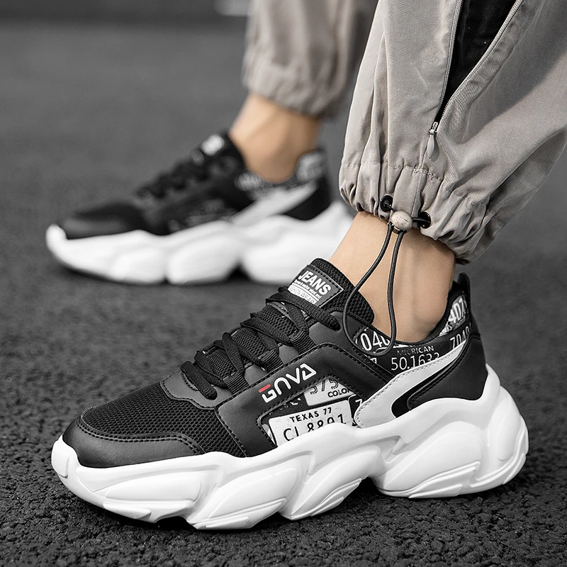 

Men'sAndWomen'sFashionSportsShoesLightweightOutdoorSportsAndLeisureCouplesFitnessLace-upBreathableComfortableRunningShoes