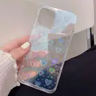 Чехол для телефона с сердечками для iPhone 12 11 Pro Max Mini XR XS Max 7 8 Plus SE2020, мягкий прозрачный бампер, силиконовый чехол для телефона