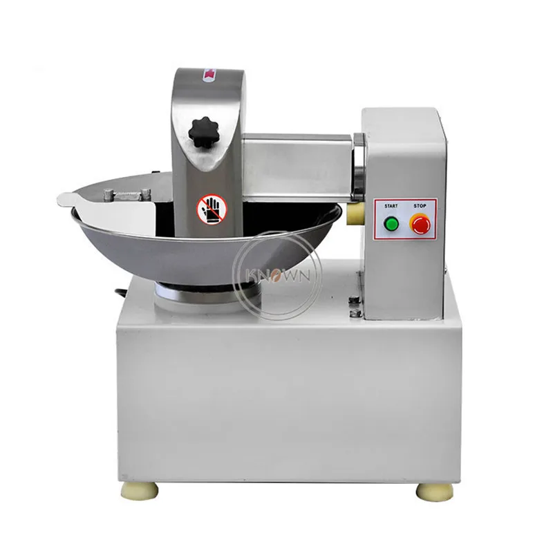 

80kg/h Commercial Continuous Small 5L Capacity Meat Chopper Grinder Dir Fruit And Vegetable Slir Cutting Machine