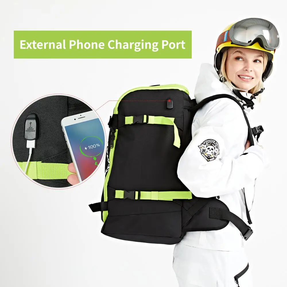 Рюкзак XCMAN для катания на лыжах и сноуборде сумка летающих магазинов шлем