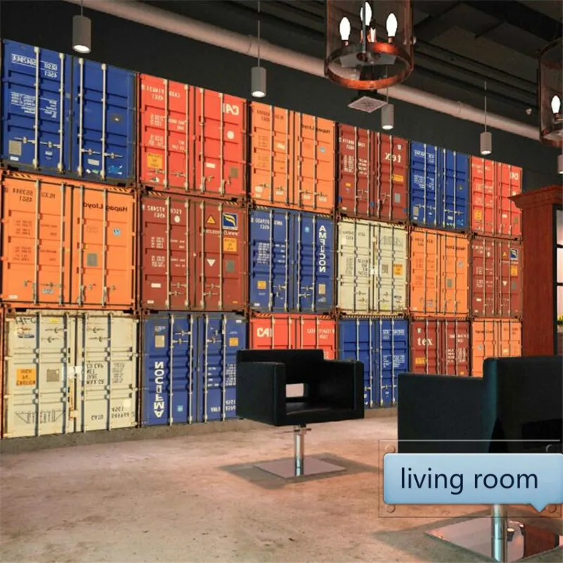 Настенная 3D фотобумага в европейском стиле ретро промышленного стиля декор для