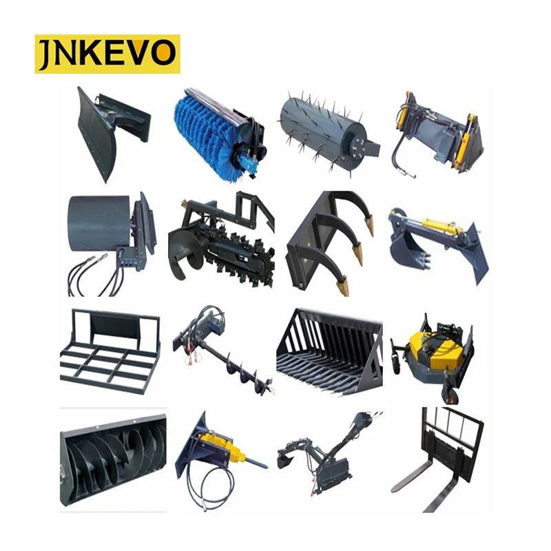 CE одобренный небольшой погрузчик с бортовым поворотом вилкой для