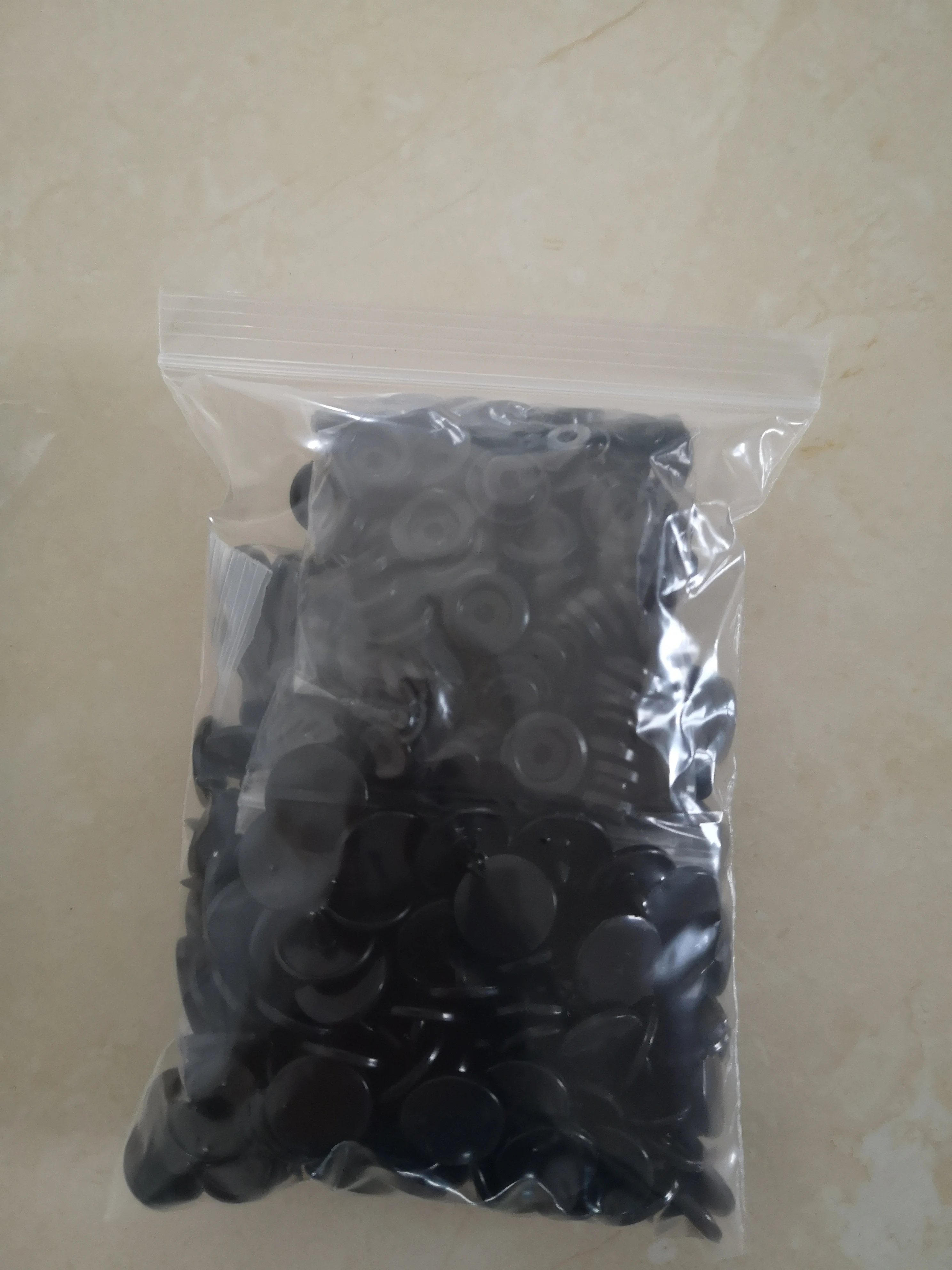 200 набор высококачественных пластиковых кнопок T5 KAM с глянцевой отделкой 12 мм|button