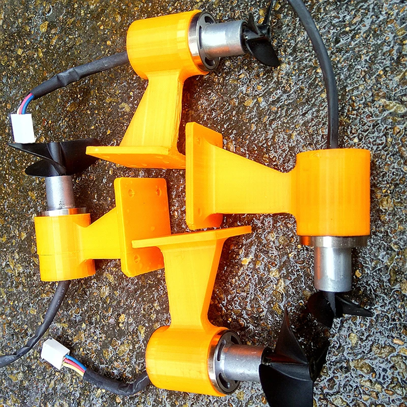 1 шт. DIY RC рыболовные лодки запасные части 3050 подводный двигатель Thruster 55 мм 3