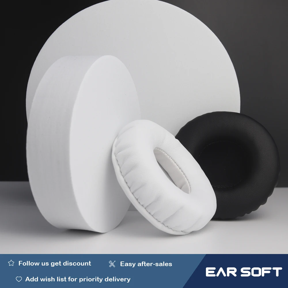 

Earsoft Replacement Ear Pads Cushions for Panasonic Tecnicas RP-DJS500 Headphones Earphones Earmuff Case Sleeve Accessories